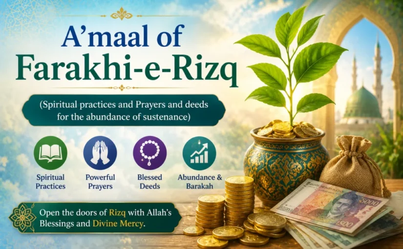 A’maal baraye Farakhi-e-Rizq